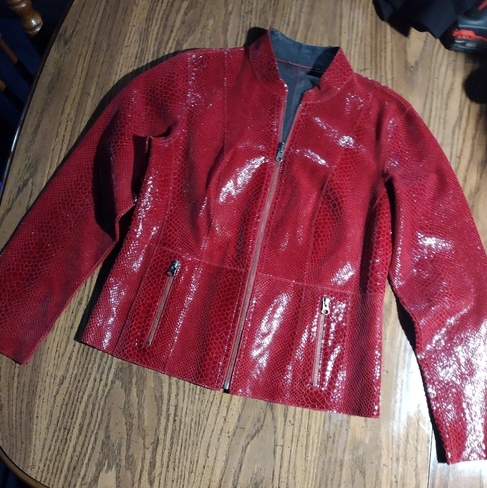 Reversible Genuine Leather Jacket - image 2